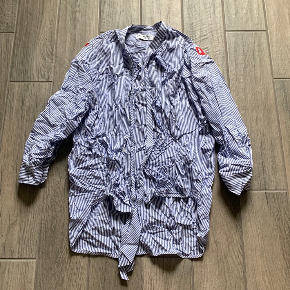 Balenciaga stripe shirt